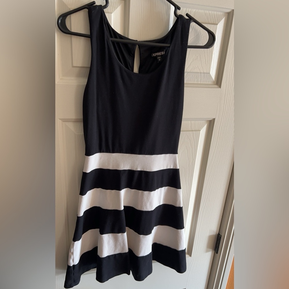 Express | Women’s Colorblock A-Line Dress XS